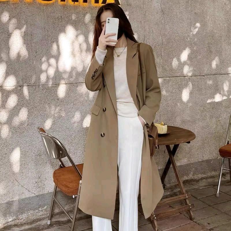 Áo Blazer dáng dài dày dặn hàng nhập Quảng Châu 0