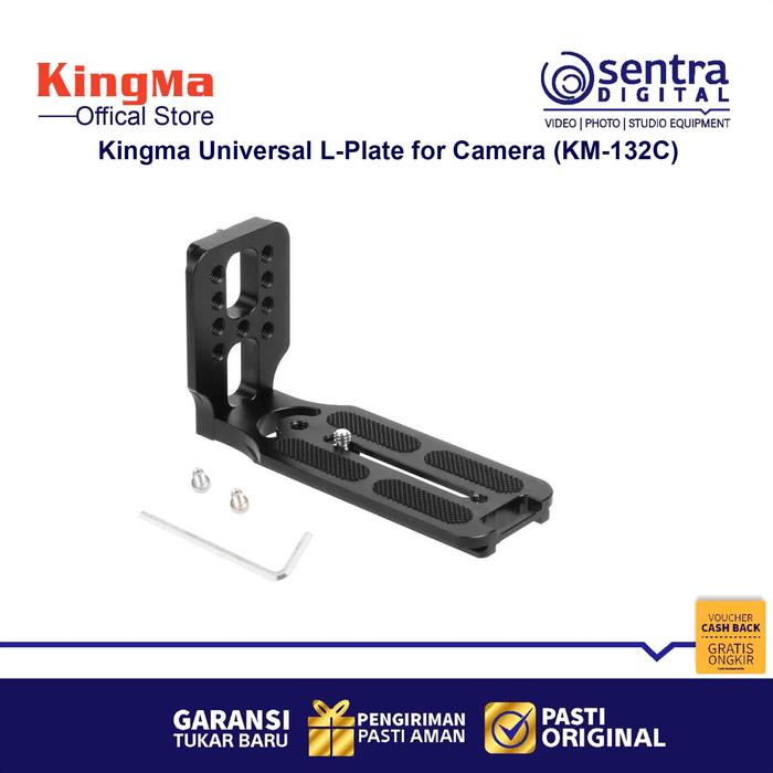 Gambar Kingma Universal L-Plate for DSLR / Mirrorless ( KM-132C ) dari Sentra Digital Kota Surabaya Tokopedia