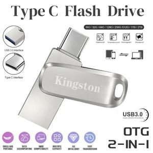 Datastorman 1TB Type-C flash drive 2TB USB3.0 flash drive for phone USB C thumbdrive