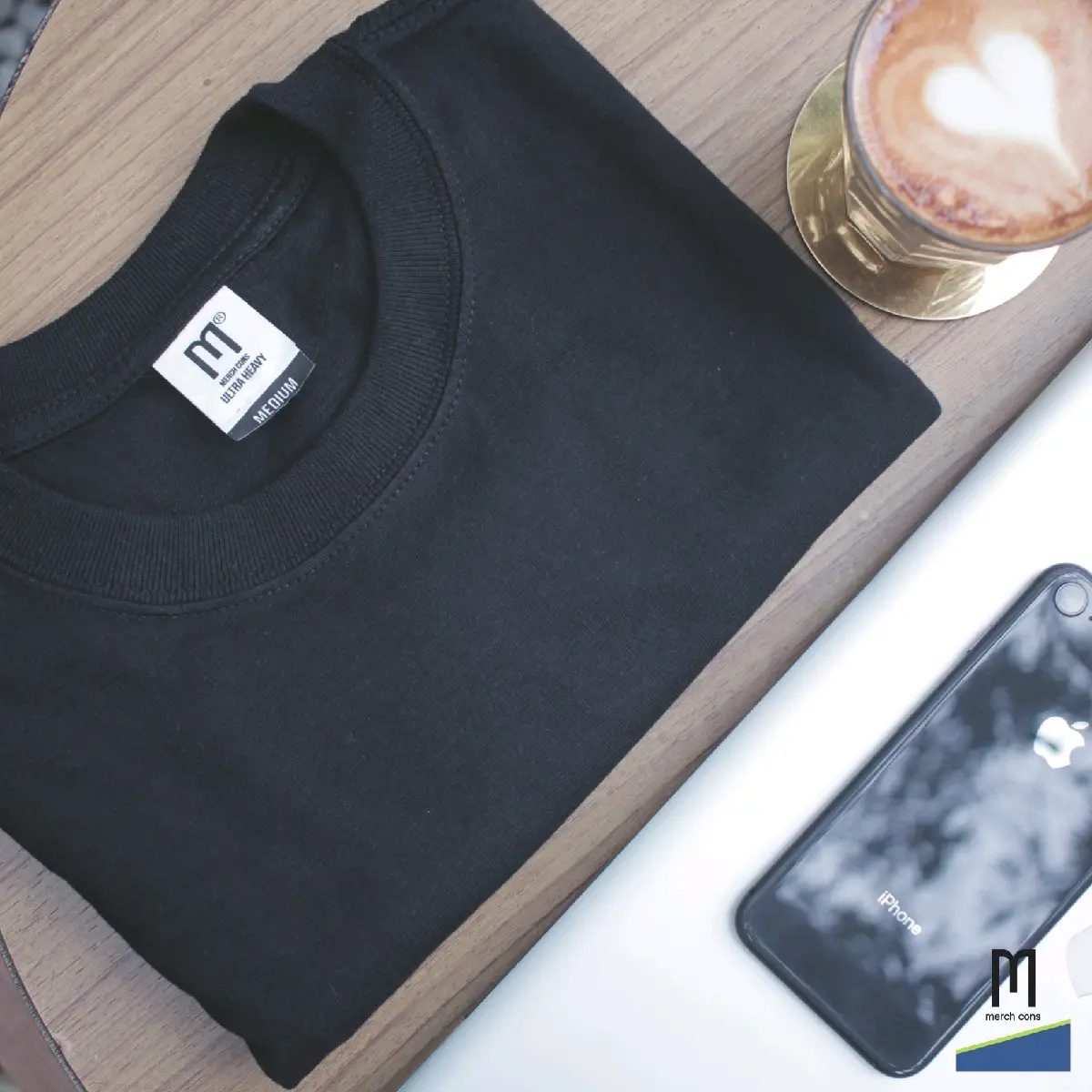 Merchcons ultra tshirt - BLACK