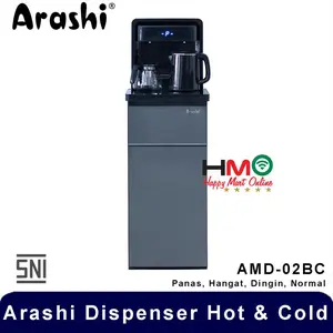 Arashi Dispenser Multifungsi 4 in 1 Galon Bawah + Remote AMD 02 BC Panas Dingin Normal