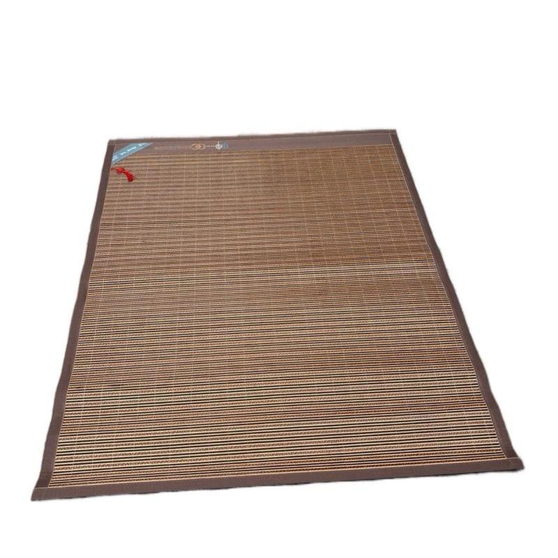 Chiếu gỗ trúc 2 lớp mát mẻ, thoáng khí, dễ vệ sinh - Hoa văn ngẫu nhiên độc đáo. 3