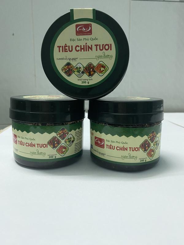 Tiêu chín ngào đường đặc sản Phú Quốc 200gr 0