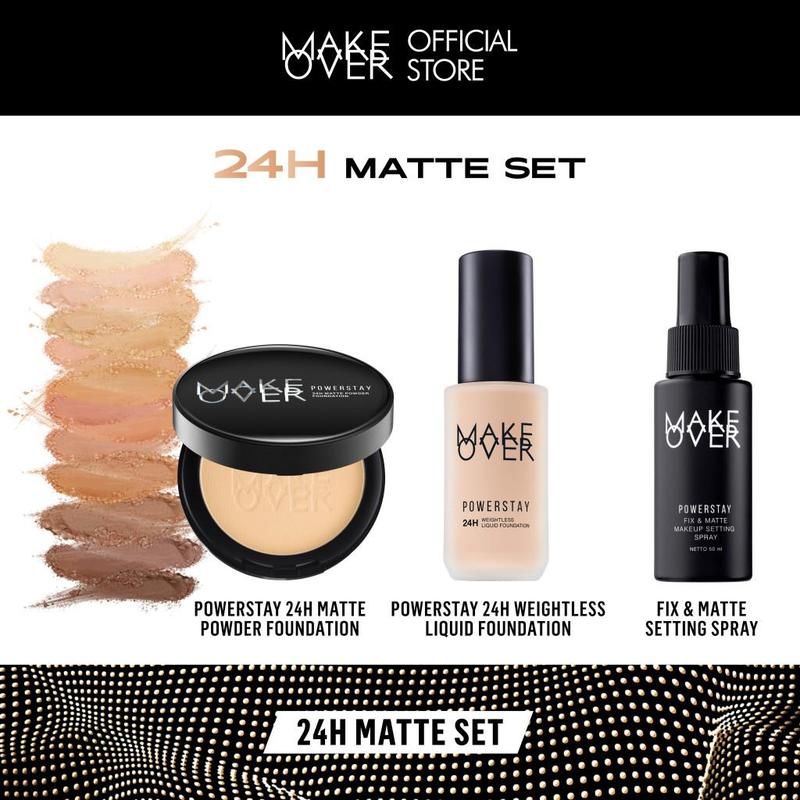 LIMITED! Make Over Matte Bundle : 24H Powerstay Weightless Liquid ...