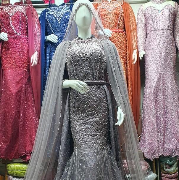 gown slim pengantin modern 7