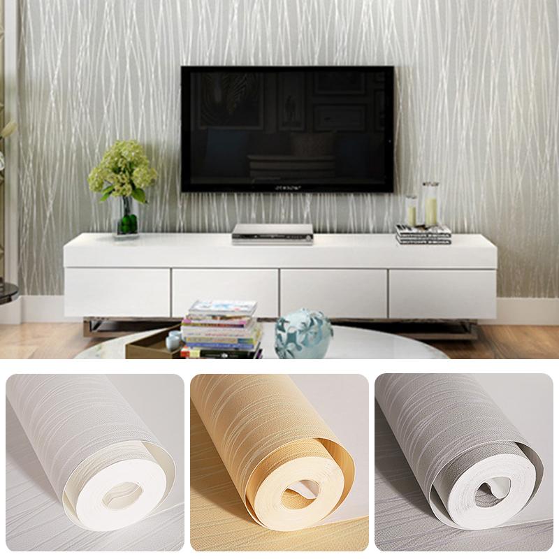 Giấy dán tường không dệt, họa tiết Gợn Sóng giấy dán tường trang trí nhà 3D 1