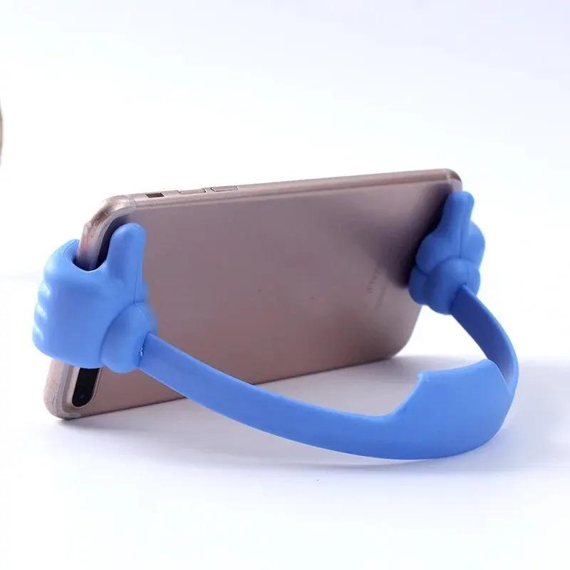 Portable Thumbs Up Giá đỡ điện thoại di động Bàn lười Máy tính bảng linh hoạt đa năng Giá đỡ điện thoại thông minh cho iPhone Samsung 6