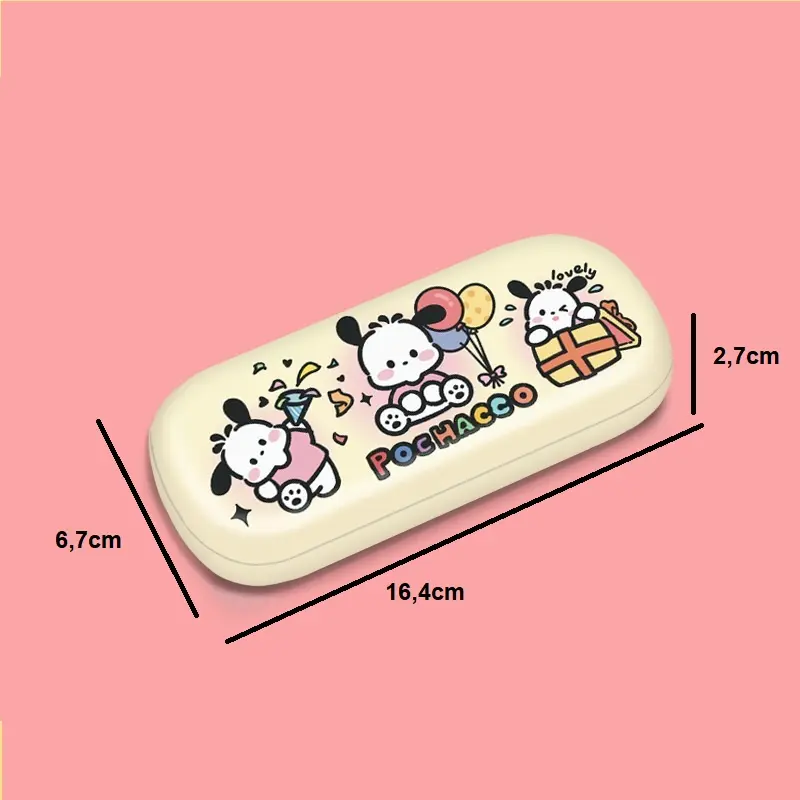 Hộp đựng kính cạnh tròn họa tiết capybara, mèo xinh và nhiều nhân vật hoạt hình ngộ nghĩnh dễ thương HKCANHTRONHH285 6