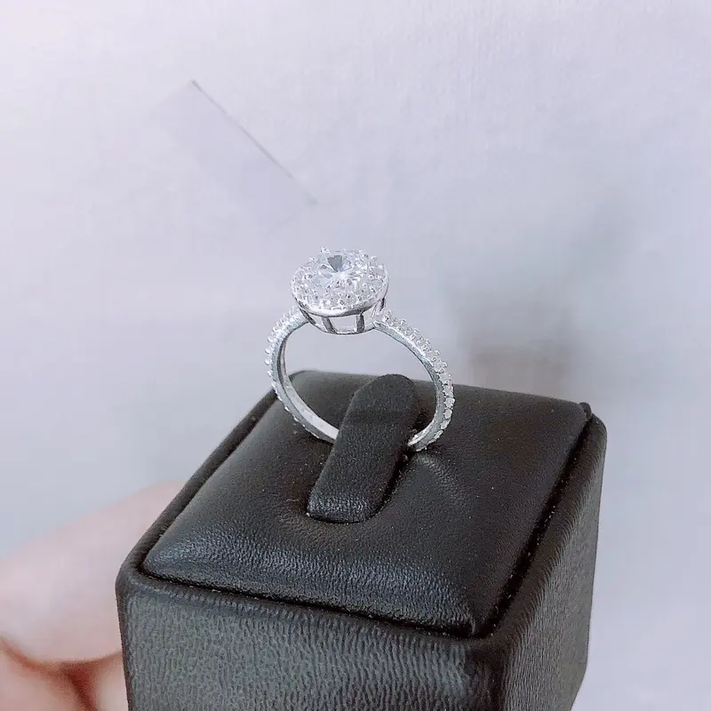 Nhẫn ổ tròn đá to  - Metoosilver 0