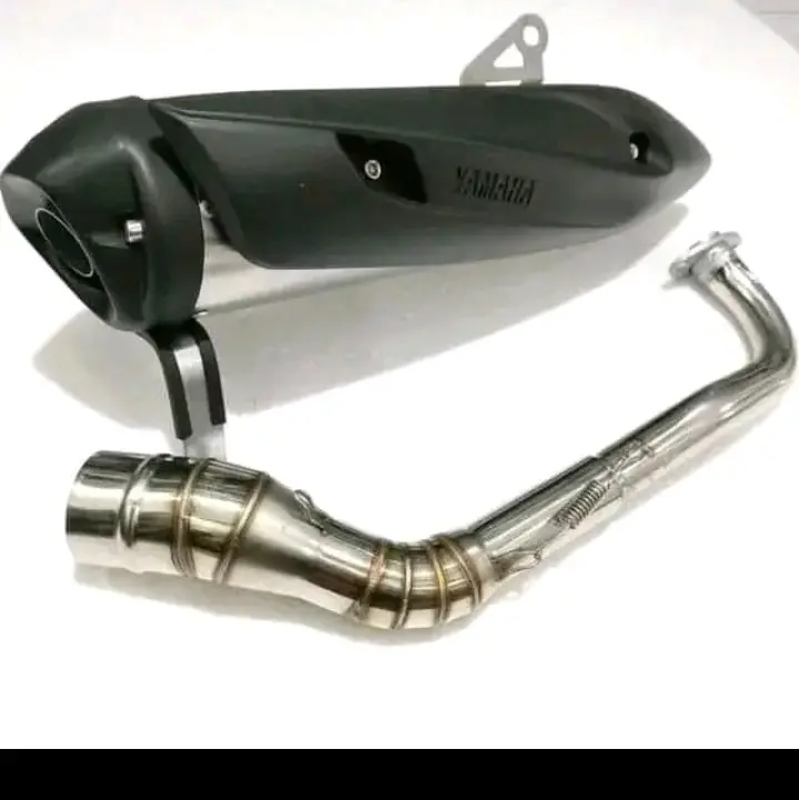 knalpot standar Racing model rob1 untuk vixion,R15,byson, CB150R, CBR, Mega pro,verza, Tiger , GTR,mx king ,sonic, Scorpio dll Motor