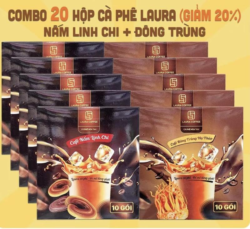 COMBO 20 HỘP CAFE LAURA NHẬT KIM ANH ( GIẢM GIÁ) Coffee Cà Phê