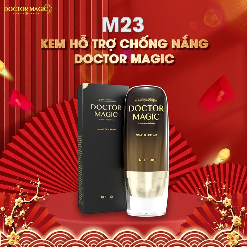 M23 - Kem Hỗ Trợ Chống Nắng Doctor Magic - 30ml 5