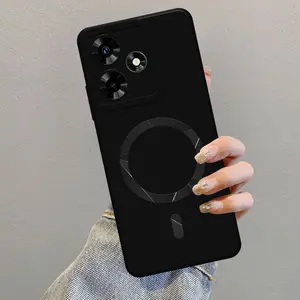 Softcase Hp Untuk Infinix Hot 30 / Hot 30i / Hot 30 Play Terbaru Motif Magsafe Abstrak Terbaru Kekinian Silikon Cover Pelindung Hp - Kesing Hp - Akesesoris Handphone - TPU - Fashioncase