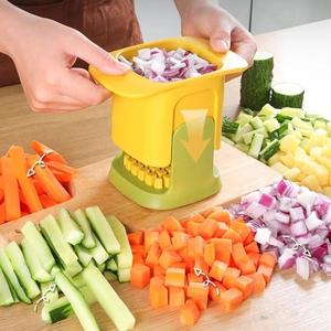 キッチン用多機能野菜カッター、1個入りフルーツチョッパー（人参・オレンジ・ベリー・野菜用）、チーズ・チンキ剤・ハーブプレス用