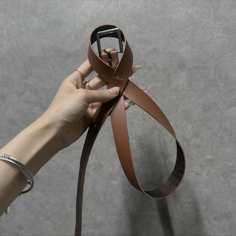 VÁY BÒ 2 TÚI CÀI NÚT FOM DÀI TAY CỘC KÈM ĐAI V06 7