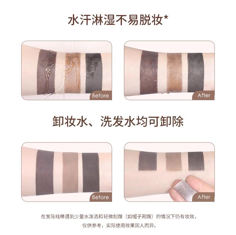 Product Introduction of Gege Bear Has Hair Line Stick, Waterproof and Sweat-Proof Decoration, Filling Hair Line Shading Powder Makeup Cosmetic Bronzer 15