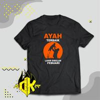 Gambar DKCL Baju Kaos t-shirt atasan Pria- wanita  AYAH TERBAIK DI BULAN JULI request bulan kelahiran  Katun dari DK Cloth Kab. Bogor 2 Tokopedia