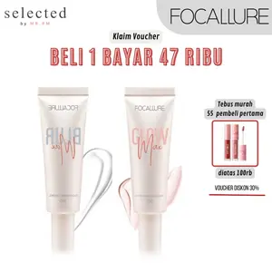 FOCALLURE Primer BLURMAX GLOWMAX Primer keep all day base makeup Primer Brighten & Moisture makeup base