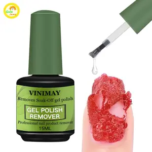 Alat Penghapus Cat Gel Profesional Cairan Soak Off Kuku Sensitif 15ml Tahan Lama Aman