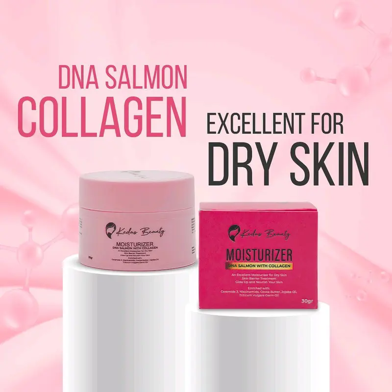 MOISTURIZER DNA SALMON WITH COLLAGEN KEDASBEAUTY Pelembab Wajah 1