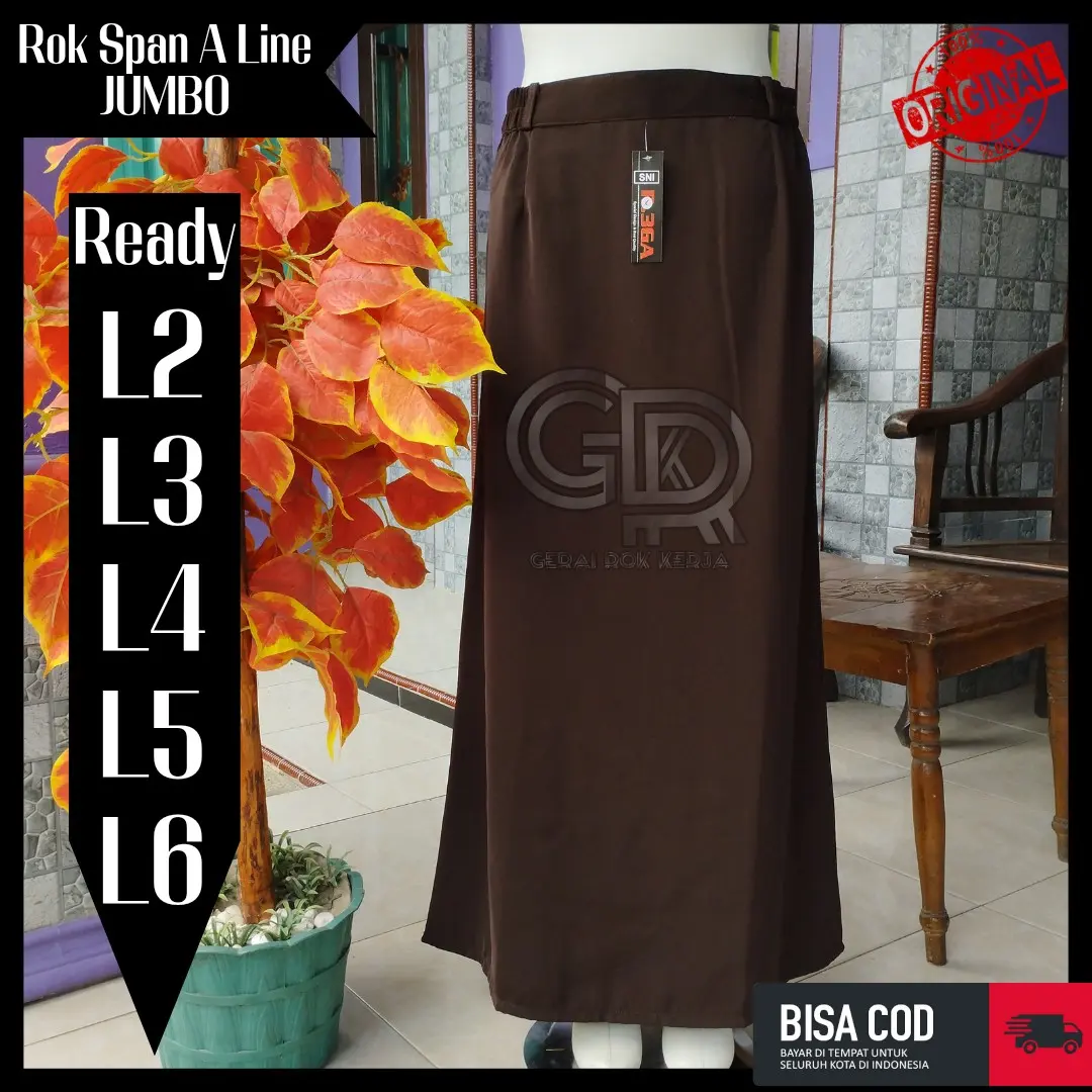 Rok Kerja Panjang Rok Span Jumbo Rok Coklat Jumbo Rok Panjang Jumbo Rok Coklat Panjang Jumbo Rok Jumbo Rok Big Size Rok Span Rok Wanita Rok Coklat Sekolah Rok Sepan Rok Spam Rok Guru Rok Kuliah A-Line Polos Hitam Putih Karet Standar Kantor Formal Seragam