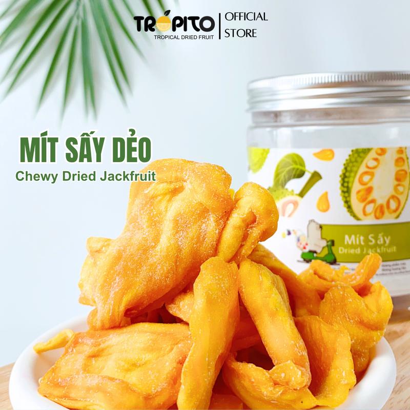500G Mít sấy dẻo không đường loại đặc biệt xuất khẩu -Mít sấy khô không đường, mít sấy 500G Ăn Vặt Food Snack Chua Ngọt thanh đặc trưng của xoài không sate đồ ăn nhẹ khô mít sấy