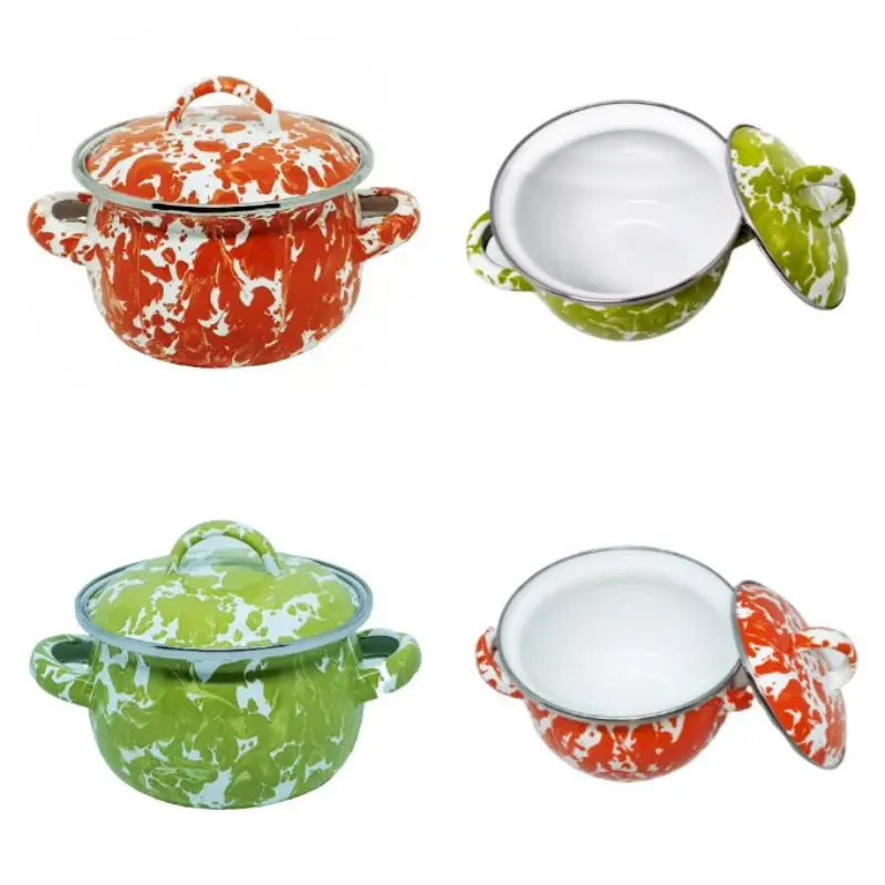 Panci Blirik 12 cm+Tutup enamel