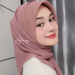 PERMATA CAHAYA KERUDUNG - Hijab Segi Empat Bella Square Premium Anti Meleyot Murah Warna Lengkap Segi 4 Jilbab Jahit Tepi Kerudung Polycoton Krudung Bela Bahan Tebal Segiempat Segitiga