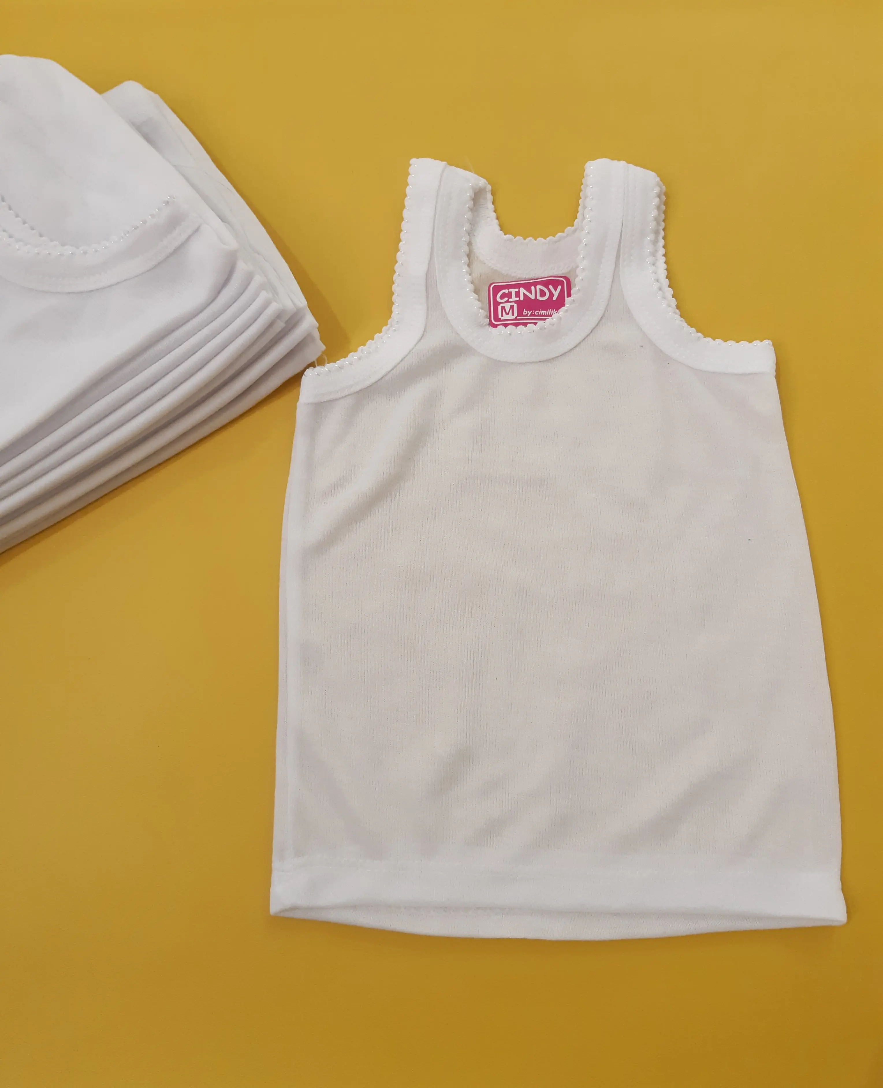 6 Pcs Kaos Dalam Anak Singlet Anak dan Kaos Dalam Polos
