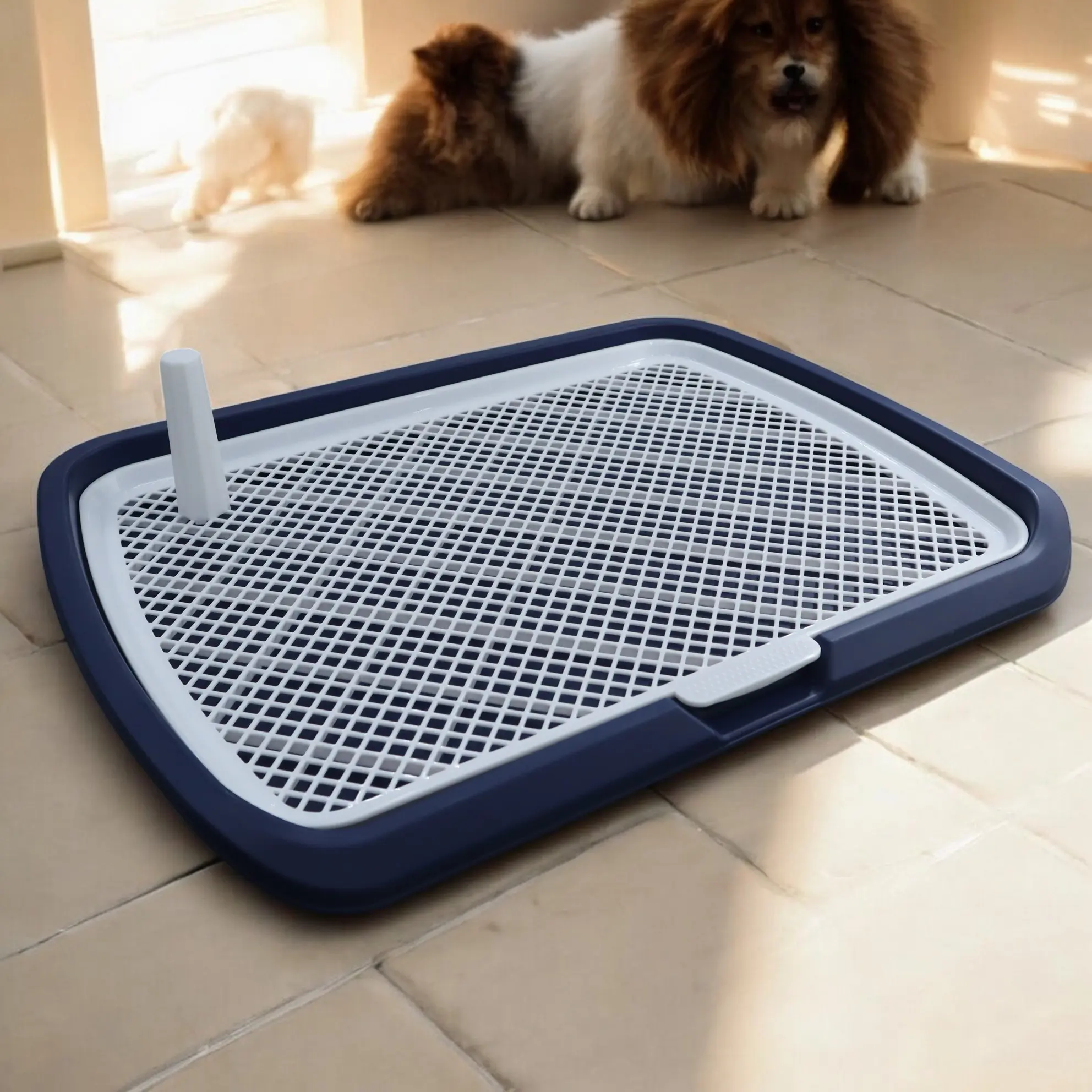 Pet Training Potty Tray Toilet Alas Tempat Latihan Pipis Pup Anjing Kucing Dog Cat Hewan