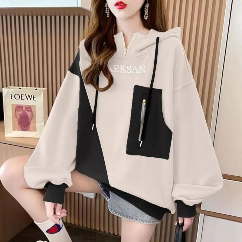 Product Introduction of Oishi Aeksan Hoodie Sweater Wanita Korean Style - Sweater Hoodie Wanita Oversize kekinian 3