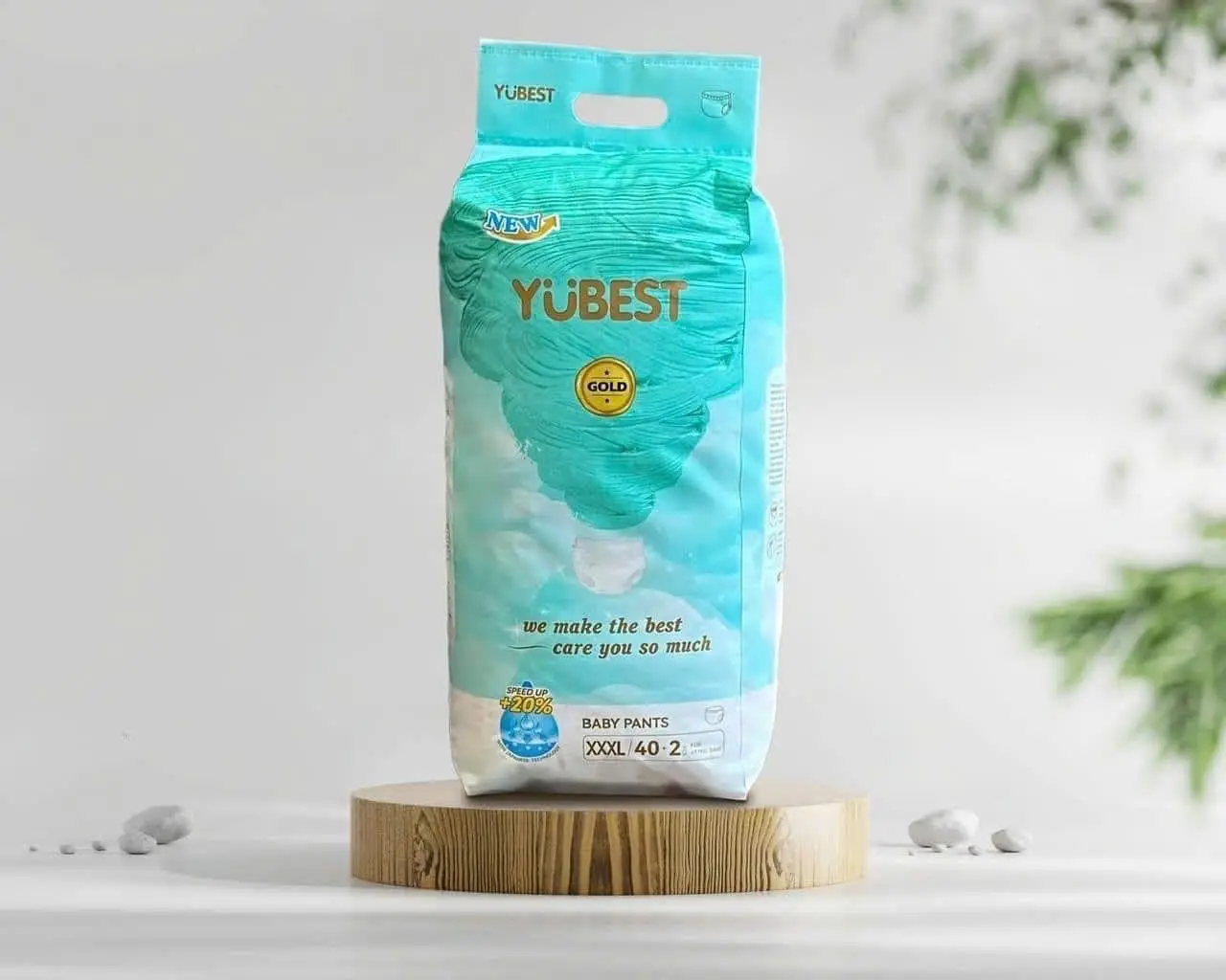 Bỉm Yubest gold Mẫu mới cho bé