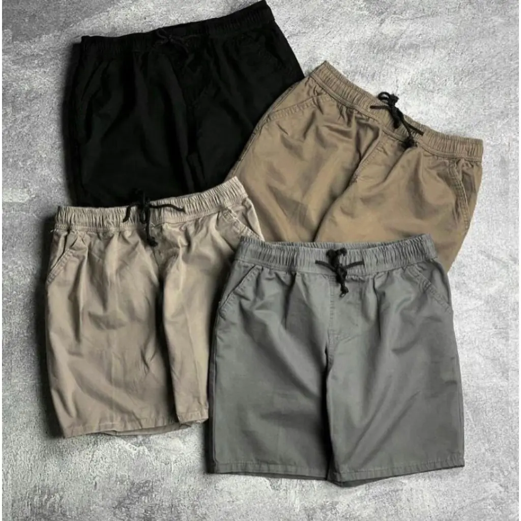 CELANA PENDEK PRIA SHORTPANTS BOARDSHORT SANTAI Fit Panjang Tebal Shorts Twill Chino Distro Casual