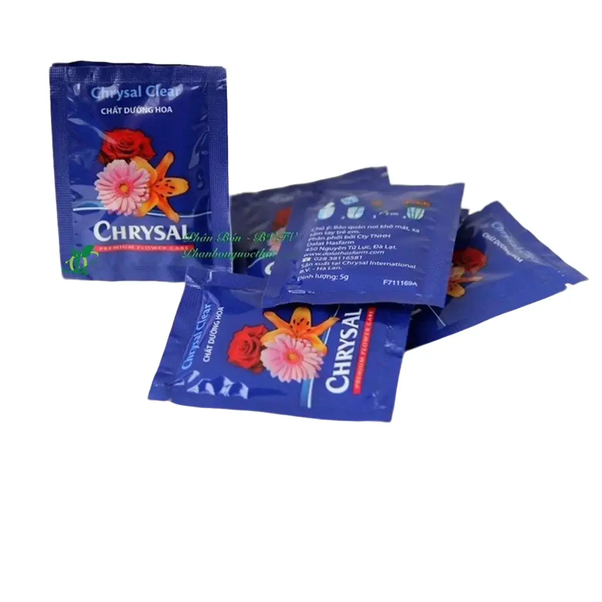 Phân Bón Dưỡng Hoa Lâu Tàn Hà Lan Chrysal,kéo dài thời gian hoa nở trong chậu và hoa cắm bình