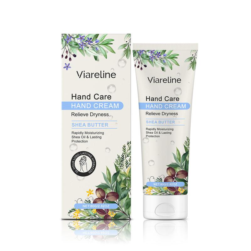 VIARELINE Shea Butter Hand Cream Plant Essence Hand Cream Autumn And Winter Moisturizing Anti-drying Hand And Foot Care Cream 7