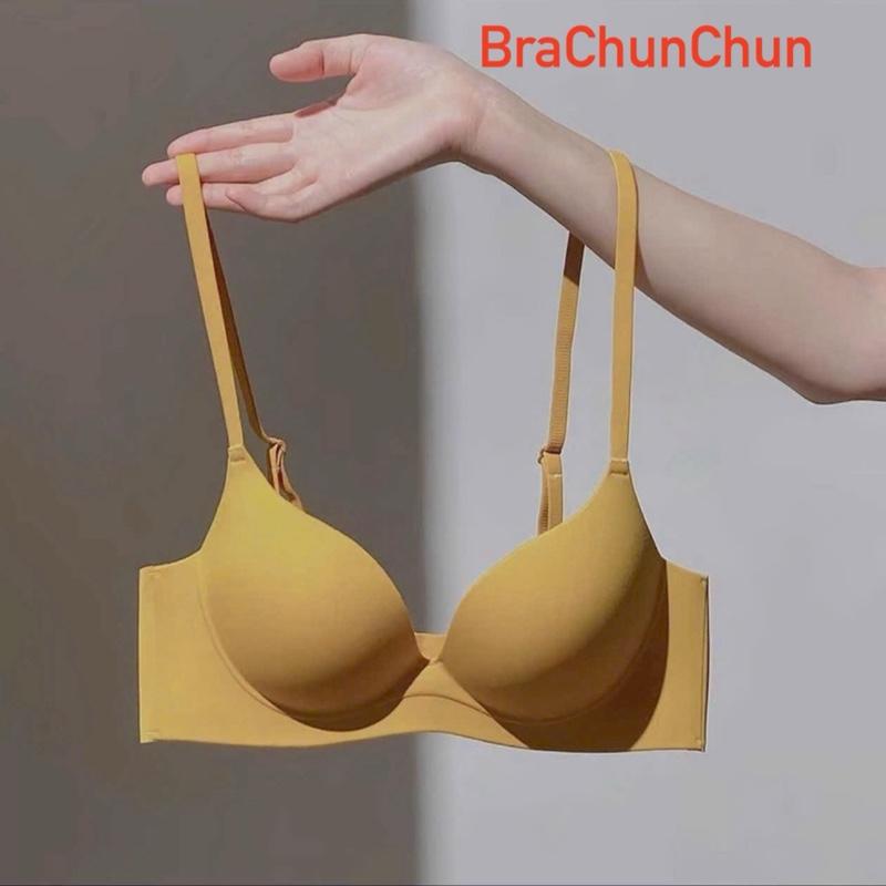 Áo lót nữ bra đệm vừa không gọng nâng đẩy quả không lộ viền V1009