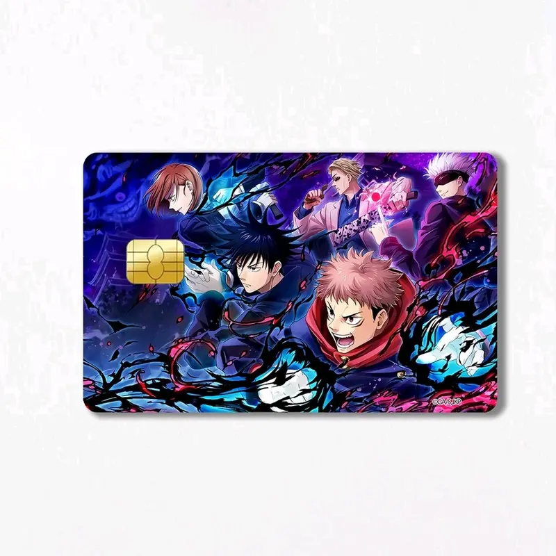 Skin Stiker Kartu ATM ONE PIECE | JUJUTSU KAISEN | Weak's card 4