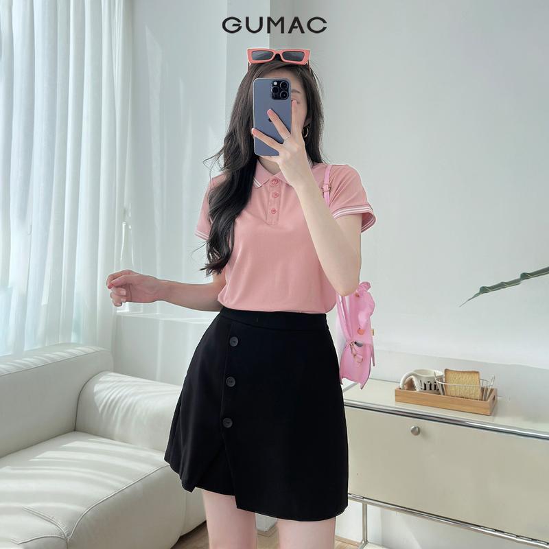 GUMAC - Quần váy xẻ lai LQE0303 Nữ Women 3