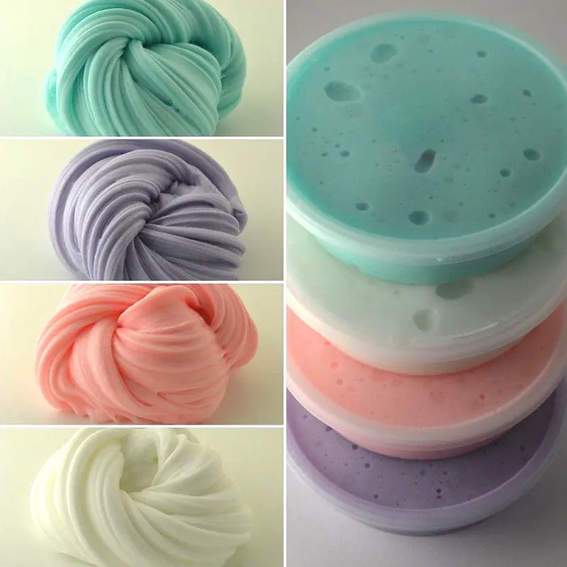 Slime, Bồng Bềnh, Màu Sắc Tươi Sáng, Dẻo Mạnh, Mềm Mại, Có Độ Nhờn Tốt, Đồ Chơi Giảm Căng Thẳng, Đồ Chơi Tự Làm, Quà Tặng Cho Nghệ Thuật Và Thủ Công, Thích Hợp Cho Các Dự Án Trường Học
