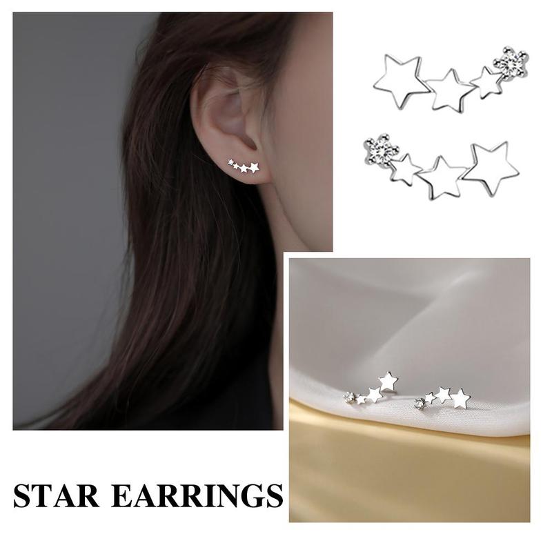Product Introduction of Bông Tai Ngôi Sao Cho Nữ, Với Khí Chất Tối Giản, Kết Nối, Tự Do Cởi Ra Khi Ngủ 16