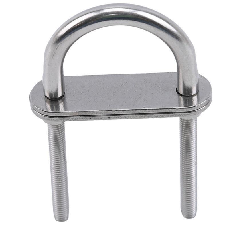 Cà Vạt Thuyền Buồm Stern Eye U-Bolt, Thép Không Gỉ, Bu Lông Hàng Hải, Thích Hợp Cho Bu Lông Dây Buộc, Thay Thế Cho Thuyền Buộc, Bu Lông U Hàng Hải, Phụ Kiện Thuyền, AH, 1 Cái 2