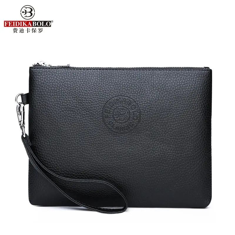 Túi Cầm Tay Nam Cao Cấp Mẫu Mới 2025 Thiết Kế Clutch Cải Tiến Chất Liệu Da PU Mềm Mại Không Nhăn Sức Chứa Lớn Đa Năng Tích Hợp Ngăn Đựng Ví Chuyên Dụng 2 Ngăn Điện Thoại Di Động Phong Cách Thường Ngày Sang Trọng Phù Hợp Sự Kiện Du Lịch Công Sở Đa HoànCảnh 8