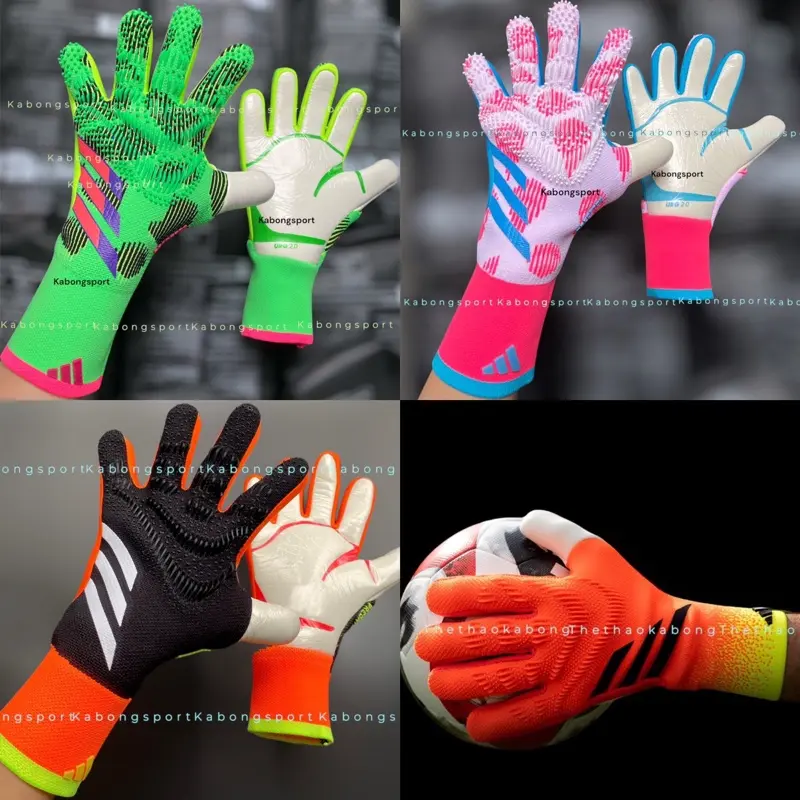 Găng tay thủ môn Predator Falcon 2024 dính bóng size 5,6,7,8,9,10