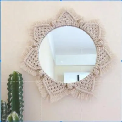 macrame cermin 01 hiasan dekorasi dinding 0