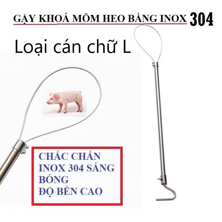 Gậy Khớp Mõm Heo, Thanh Khóa Mõm Heo, Chó Bằng Inox 3