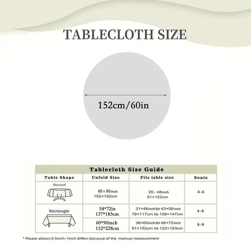 Floral Pattern Tablecloth, Rectangular Tablecloth, Table Decoration Supplies for Home Kitchen Dining Room, Vanity Decor Accessories 6