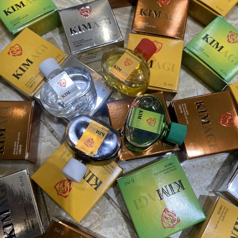 Dầu gió Kim AGI (4 màu xanh trắng vàng nâu)