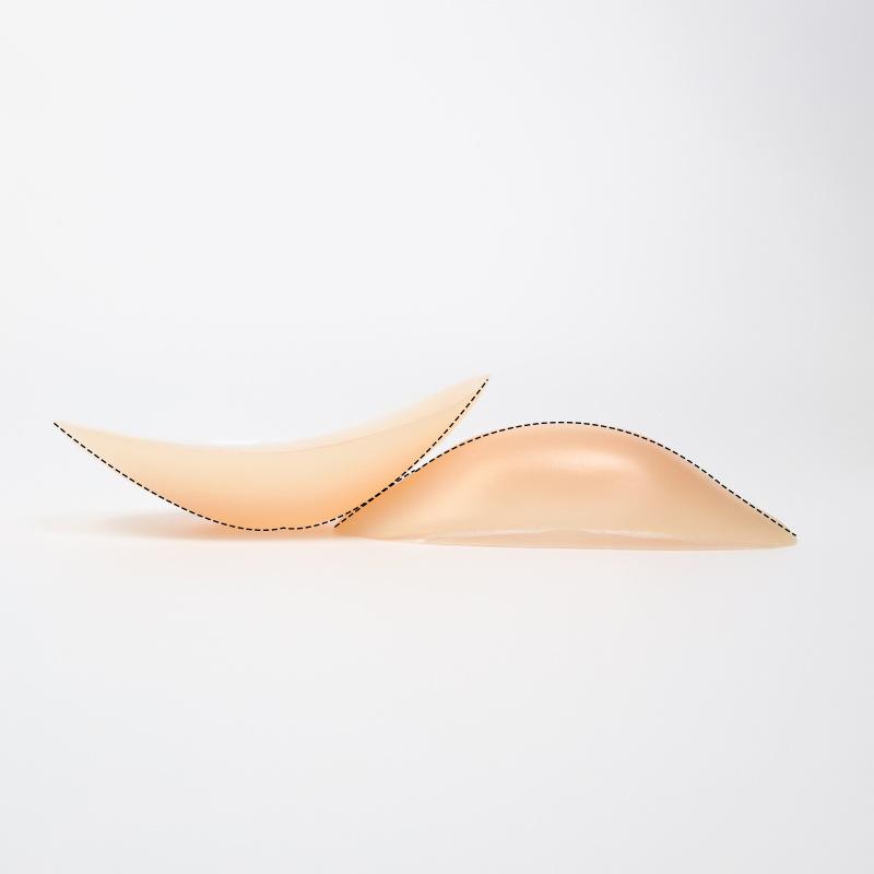 Product Introduction of Shoulder Pads Diagonal Shoulder Right Angle Pads Invisible Seamless Anti-Slip Self-Adhesive Transparent Invisible Silicone Shoulder Pads Artifact Wholesale 0