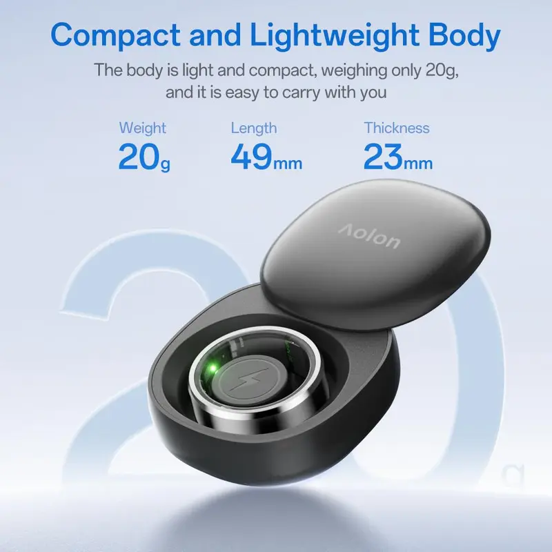 Gen3 Charging Case, 1 Count Rechargeable Magnetic Charging for Ring 3, Smart Watch Charging, Wearable Accessories for Home & Office 6