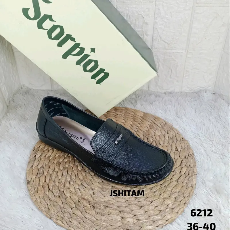 SEPATU KULIT ASLI WANITA SCORPION 6212 2
